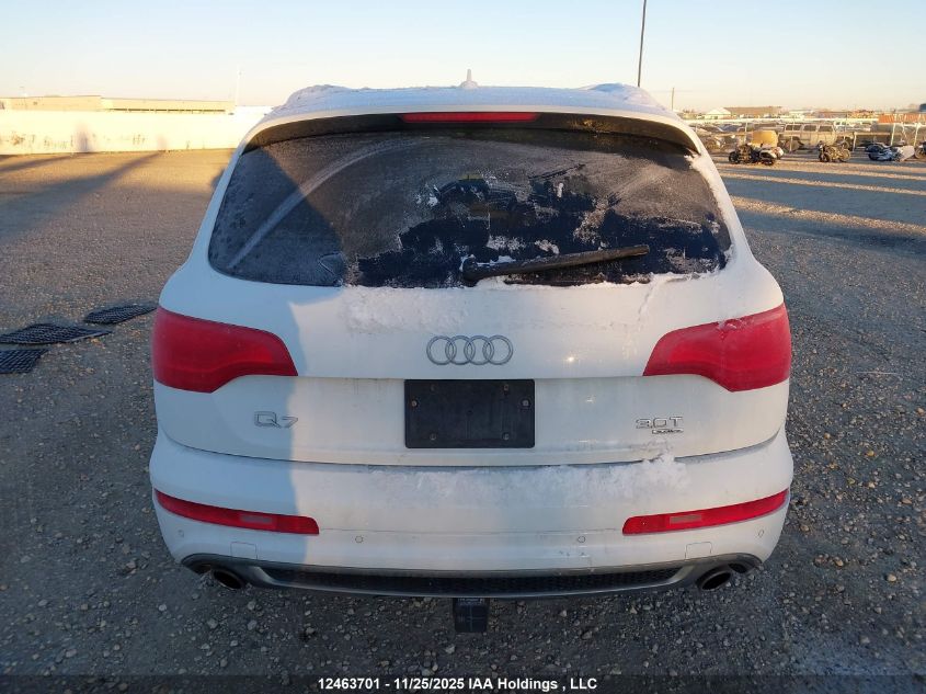 2012 Audi Q7 3.0 Premium Plus/3.0 Sport VIN: WA1DGCFE8CD008355 Lot: 12463701