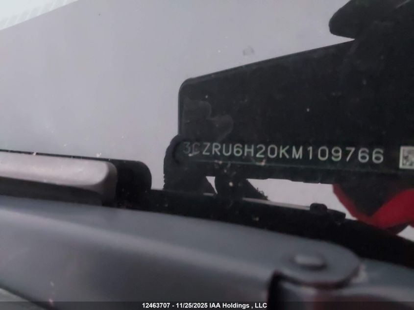 2019 Honda Hr-V Sport VIN: 3CZRU6H20KM109766 Lot: 12463707