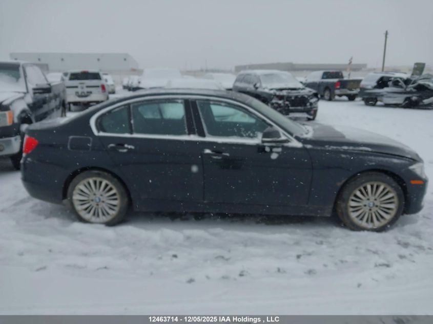 2014 BMW 328I xDrive VIN: WBA3B3C54EJ981318 Lot: 12463714