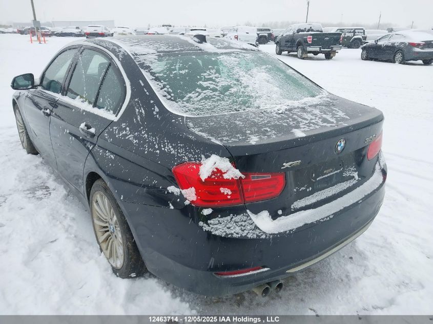 2014 BMW 328I xDrive VIN: WBA3B3C54EJ981318 Lot: 12463714