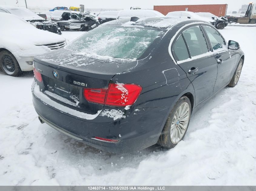 2014 BMW 328I xDrive VIN: WBA3B3C54EJ981318 Lot: 12463714