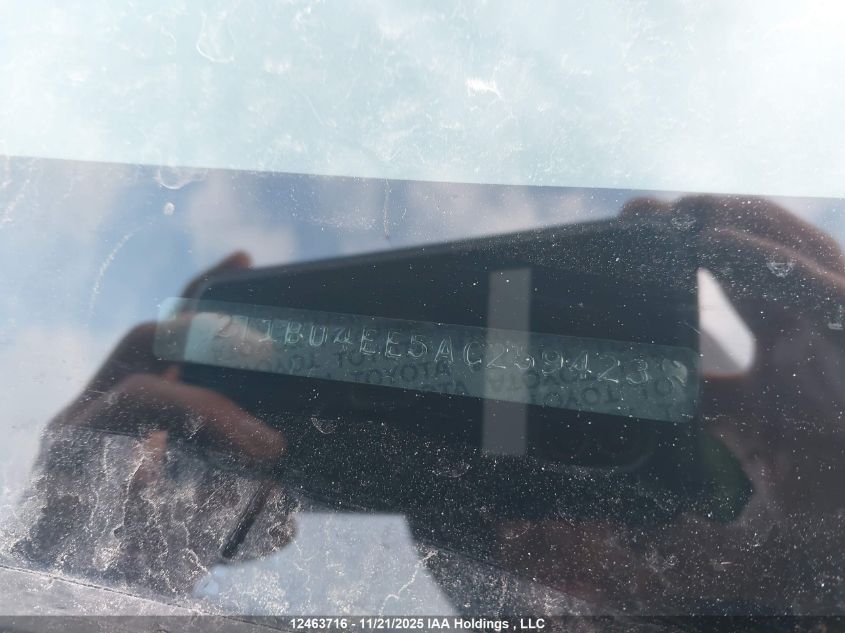 2010 Toyota Corolla Ce VIN: 2T1BU4EE5AC259423 Lot: 12463716