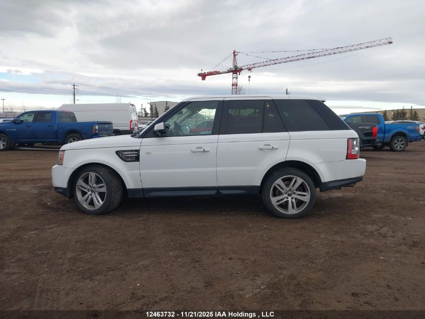 2013 Land Rover Range Rover Sport Hse VIN: SALSK2D41DA812945 Lot: 12463732