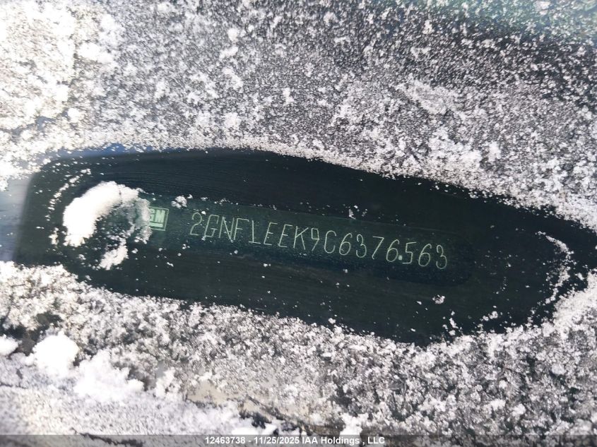 2012 Chevrolet Equinox 1Lt VIN: 2GNFLEEK9C6376563 Lot: 12463738