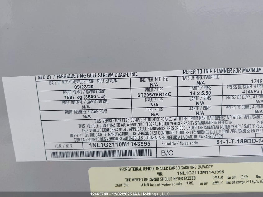 1NL1G2110M1143995 2021   photo no. 9
