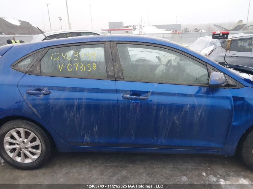 2019 Hyundai Accent Preferred VIN: 3KPC25A33KE073158 Lot: 12463749