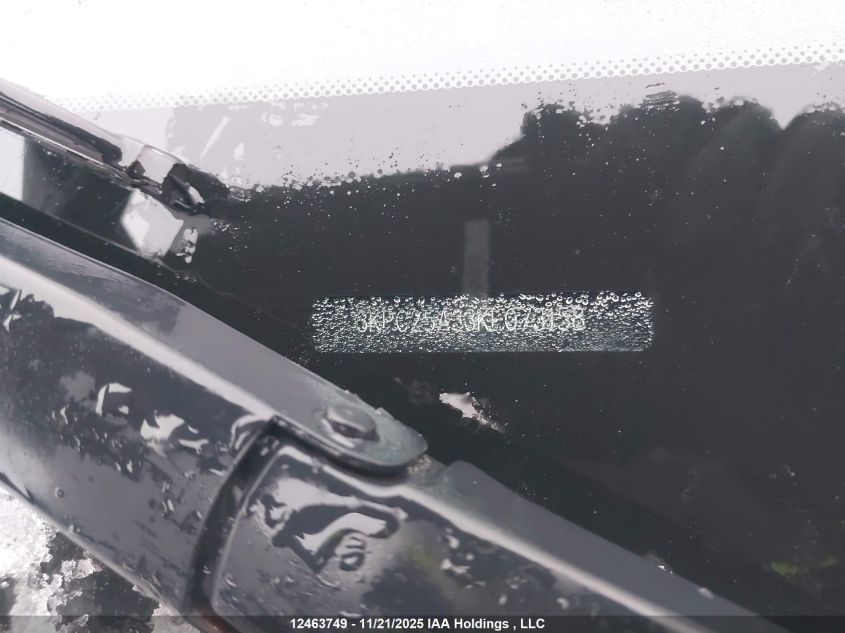 2019 Hyundai Accent Preferred VIN: 3KPC25A33KE073158 Lot: 12463749