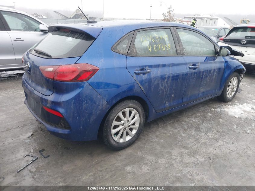 2019 Hyundai Accent Preferred VIN: 3KPC25A33KE073158 Lot: 12463749