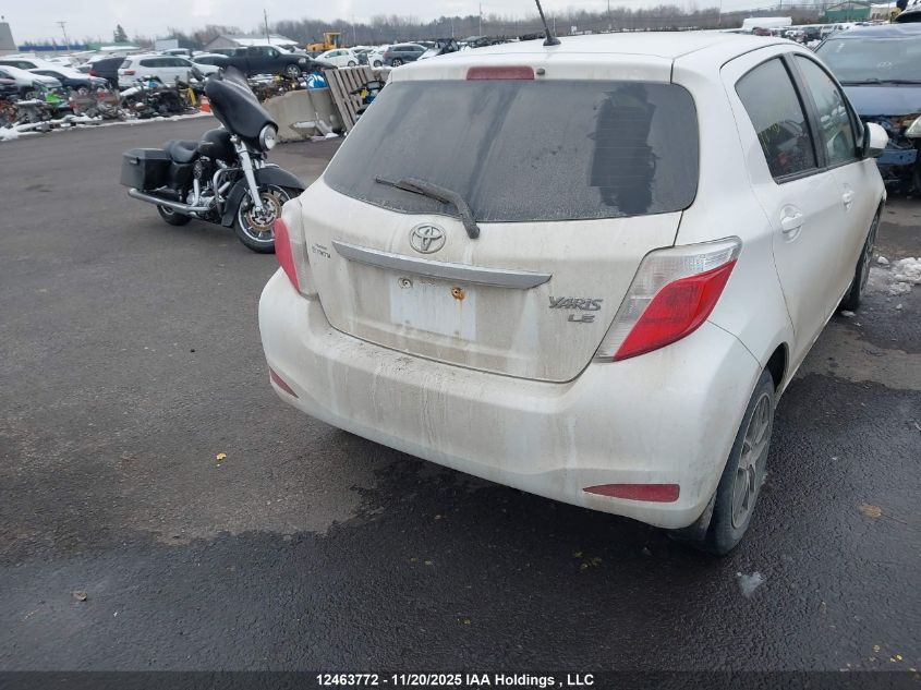 2014 Toyota Yaris VIN: VNKKTUD38EA013230 Lot: 12463772