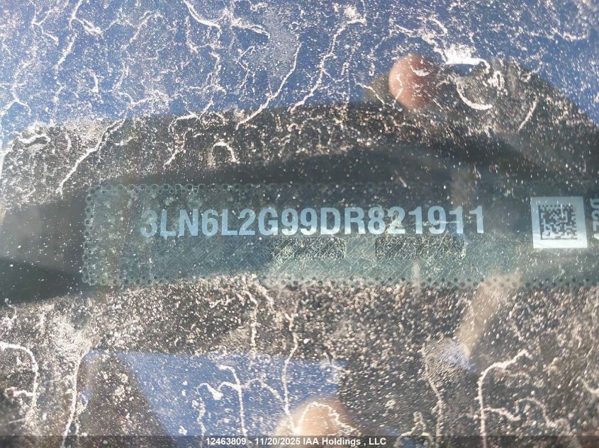 2013 Lincoln Mkz VIN: 3LN6L2G99DR821911 Lot: 12463809