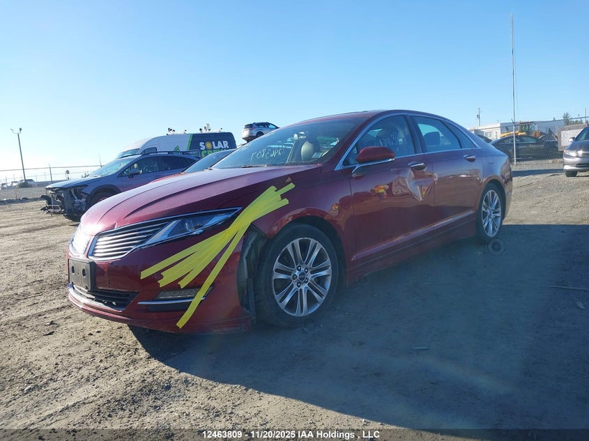 3LN6L2G99DR821911 2013 LINCOLN MKZ photo no. 2