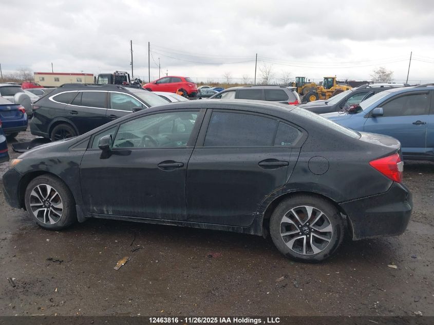 2012 Honda Civic Ex-L VIN: 2HGFB2F93CH006303 Lot: 12463816