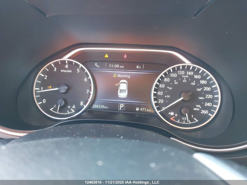 2020 Nissan Maxima Sl VIN: 1N4AA6DV4LC379846 Lot: 12463818