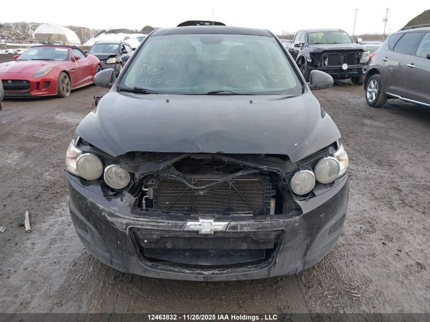 2013 Chevrolet Sonic Ls VIN: 1G1JA6EH3D4257616 Lot: 12463832