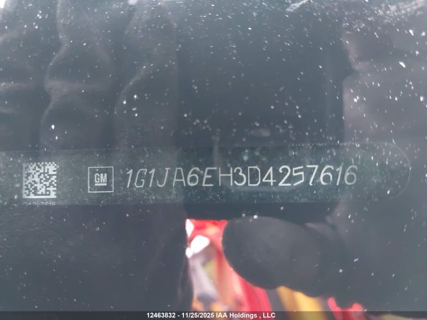 2013 Chevrolet Sonic Ls VIN: 1G1JA6EH3D4257616 Lot: 12463832