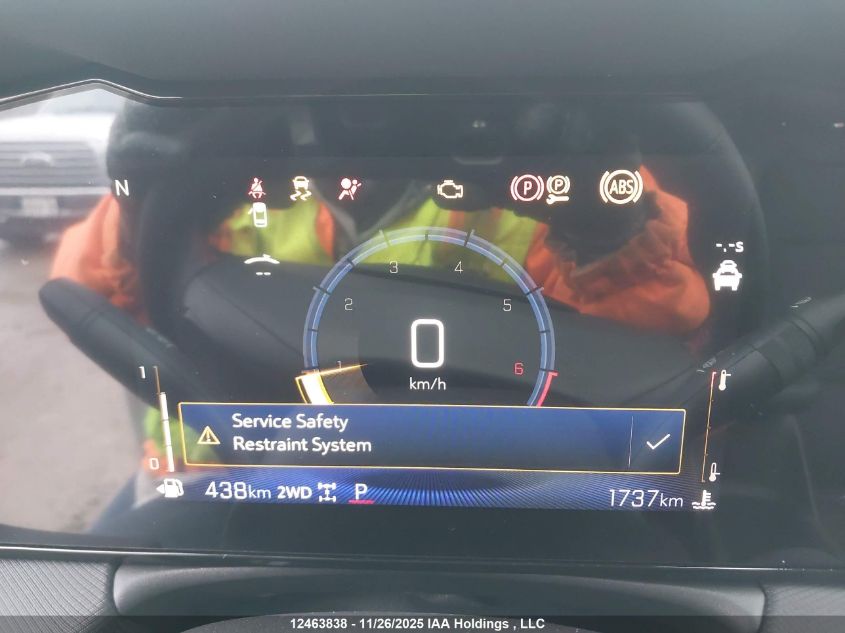 2026 Chevrolet Trailblazer Rs VIN: KL79MUSL9TB004869 Lot: 12463838