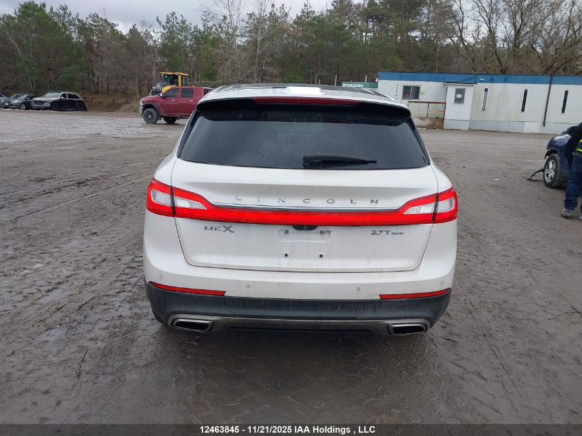 2017 Lincoln Mkx Reserve VIN: 2LMPJ8LP9HBL30524 Lot: 12463845