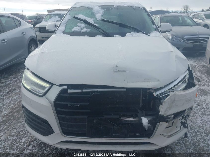 2017 Audi Q3 2.0T Technik VIN: WA1GCCFS9HR015596 Lot: 12463855