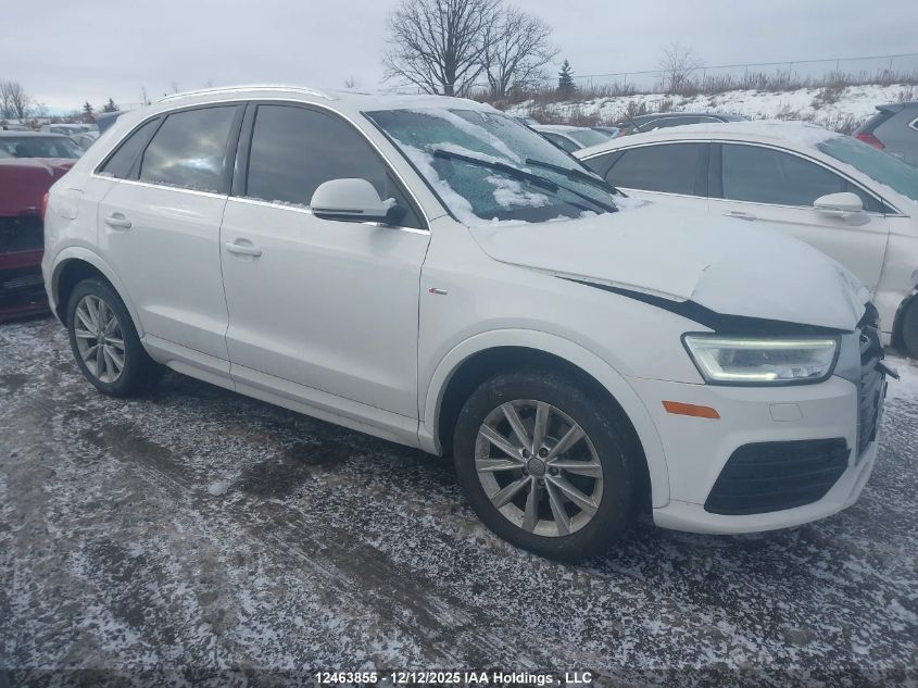 2017 Audi Q3 2.0T Technik VIN: WA1GCCFS9HR015596 Lot: 12463855