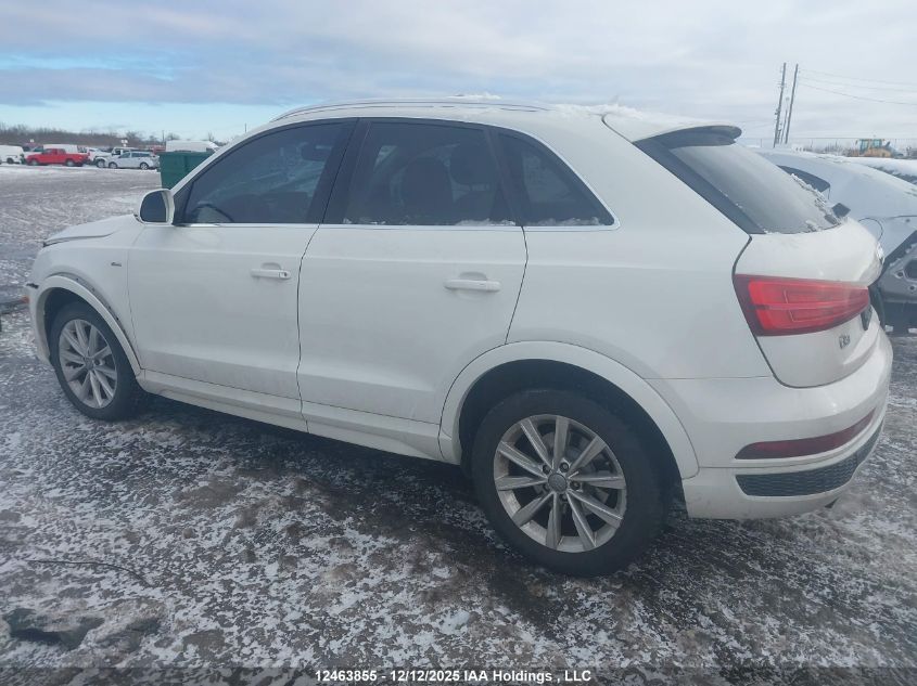 2017 Audi Q3 2.0T Technik VIN: WA1GCCFS9HR015596 Lot: 12463855