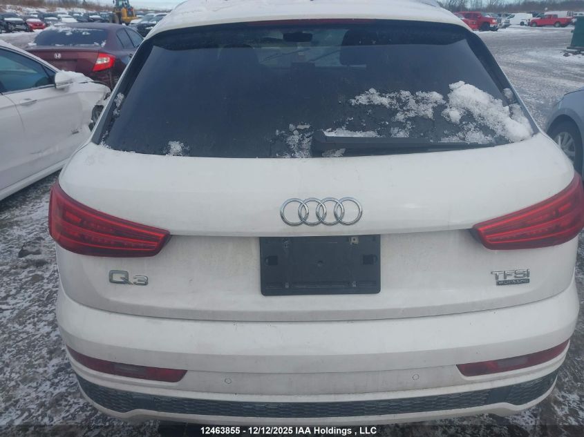 2017 Audi Q3 2.0T Technik VIN: WA1GCCFS9HR015596 Lot: 12463855