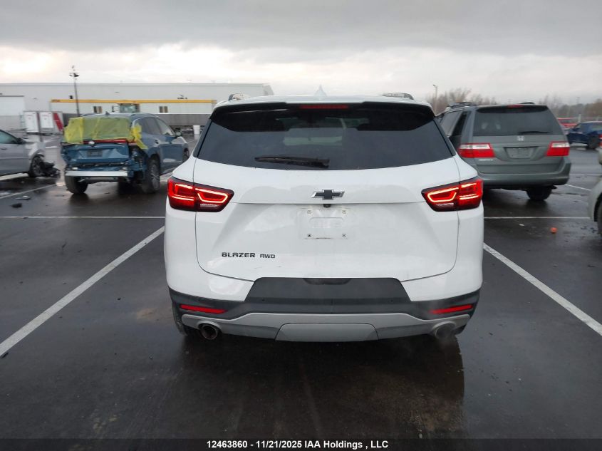 2024 Chevrolet Blazer Lt VIN: 3GNKBHRS0RS189395 Lot: 12463860