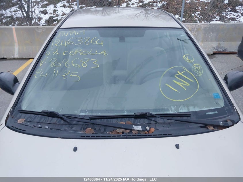 2007 Toyota Corolla VIN: 2T1BR32E47C808683 Lot: 12463864