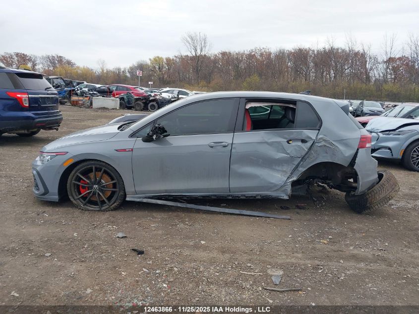 2023 Volkswagen Golf Gti VIN: WVWXA7CD4PW149201 Lot: 12463866