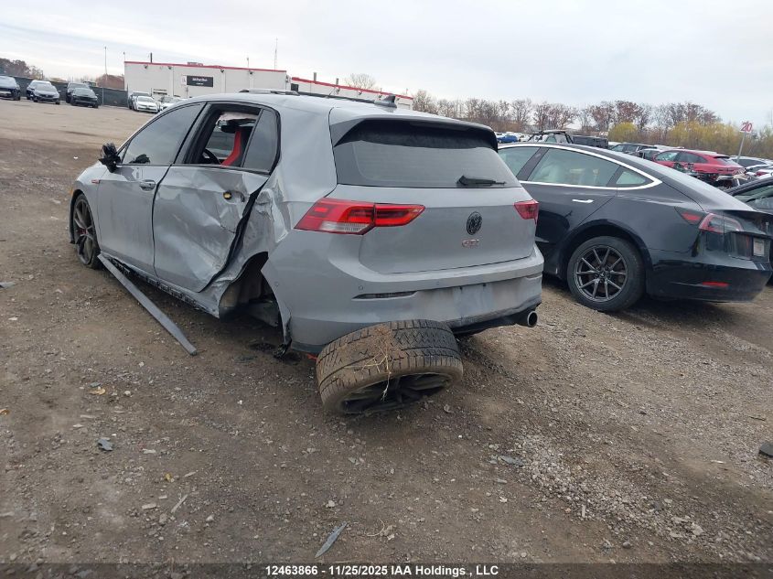 2023 Volkswagen Golf Gti VIN: WVWXA7CD4PW149201 Lot: 12463866