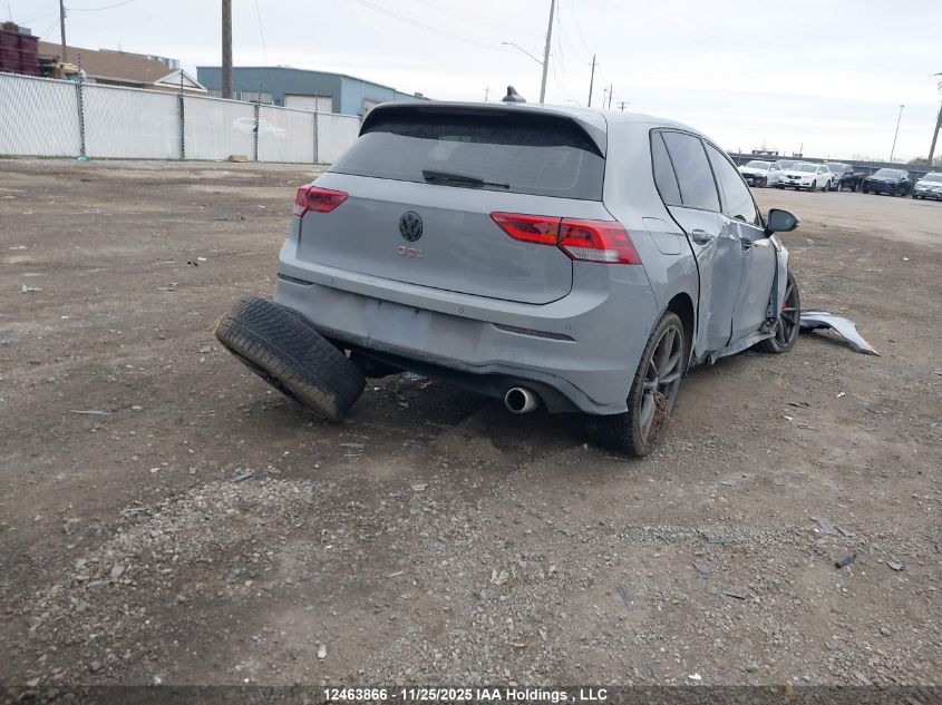 2023 Volkswagen Golf Gti VIN: WVWXA7CD4PW149201 Lot: 12463866