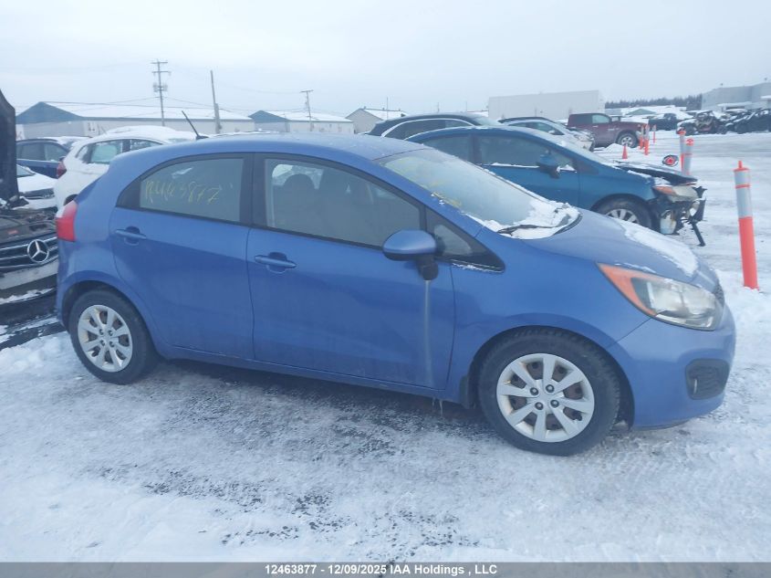 2012 Kia Rio Lx VIN: KNADM5A31C6712270 Lot: 12463877