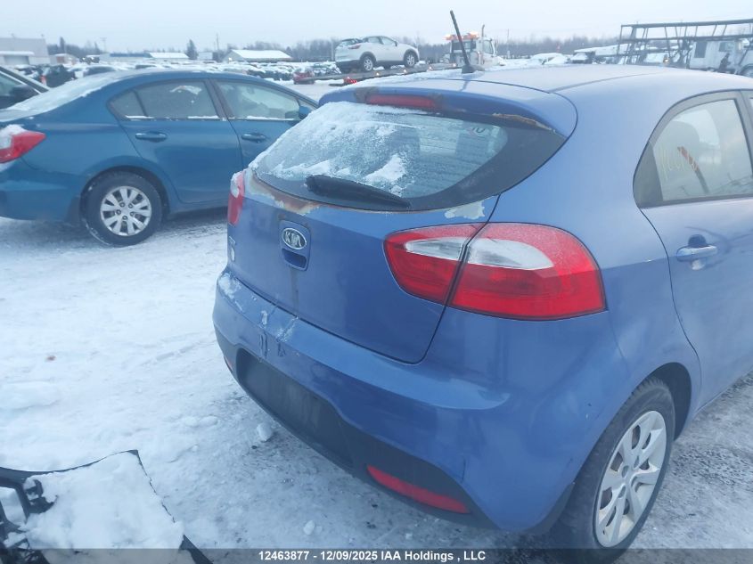 2012 Kia Rio Lx VIN: KNADM5A31C6712270 Lot: 12463877