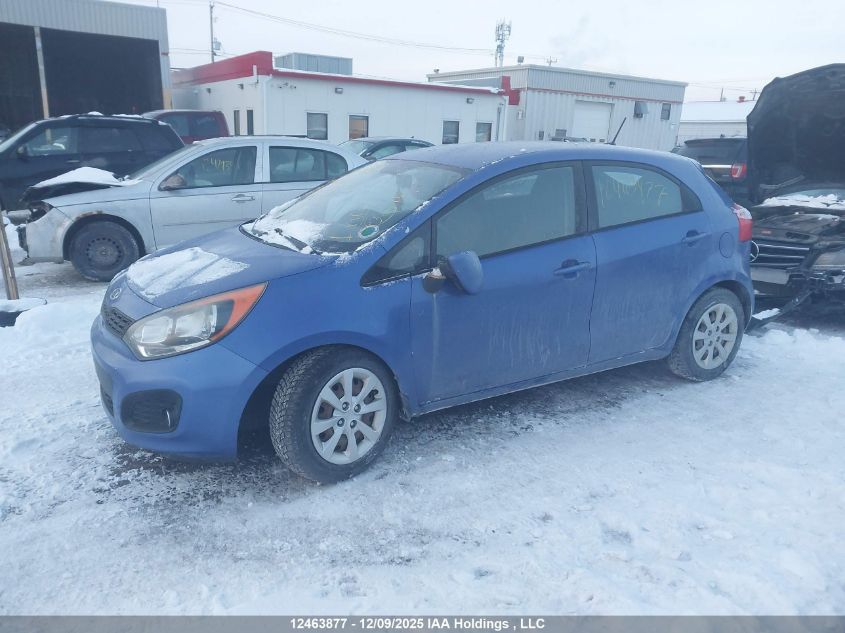 2012 Kia Rio Lx VIN: KNADM5A31C6712270 Lot: 12463877