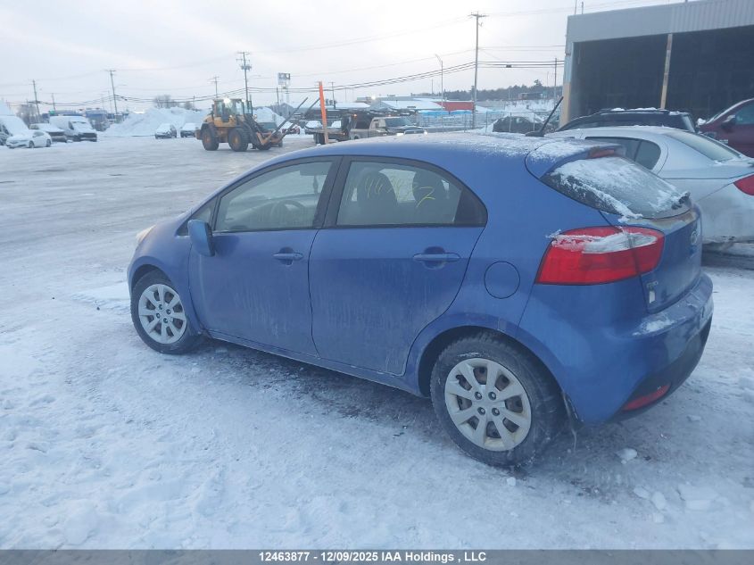 2012 Kia Rio Lx VIN: KNADM5A31C6712270 Lot: 12463877