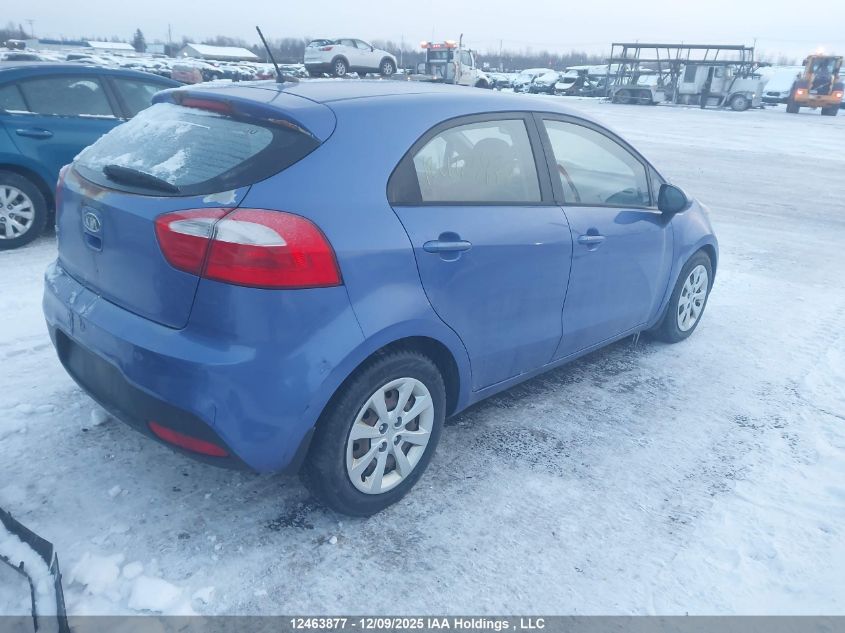 2012 Kia Rio Lx VIN: KNADM5A31C6712270 Lot: 12463877