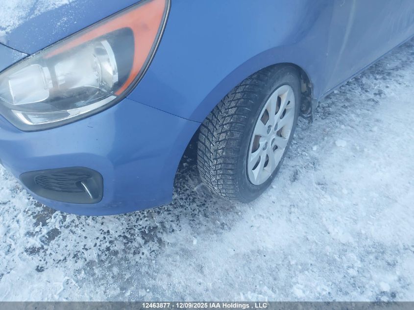 2012 Kia Rio Lx VIN: KNADM5A31C6712270 Lot: 12463877