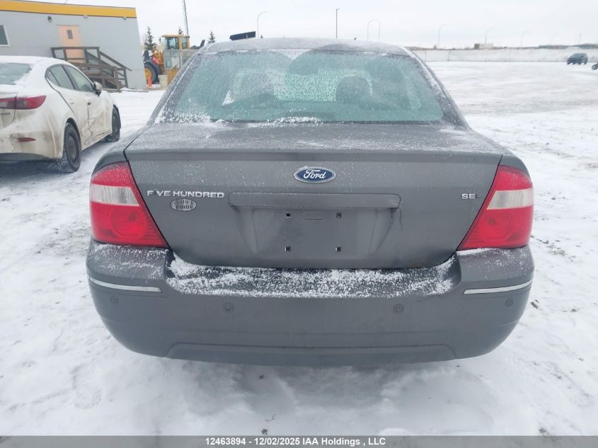2005 Ford Five Hundred Sel VIN: 1FAFP24115G105087 Lot: 12463894