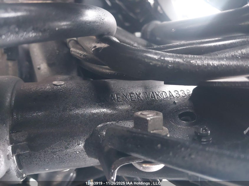 2019 Kawasaki Ex650 F VIN: JKAEXEK14KDA33841 Lot: 12463919