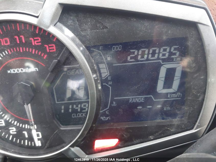 2019 Kawasaki Ex650 F VIN: JKAEXEK14KDA33841 Lot: 12463919