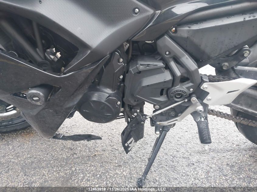 2019 Kawasaki Ex650 F VIN: JKAEXEK14KDA33841 Lot: 12463919