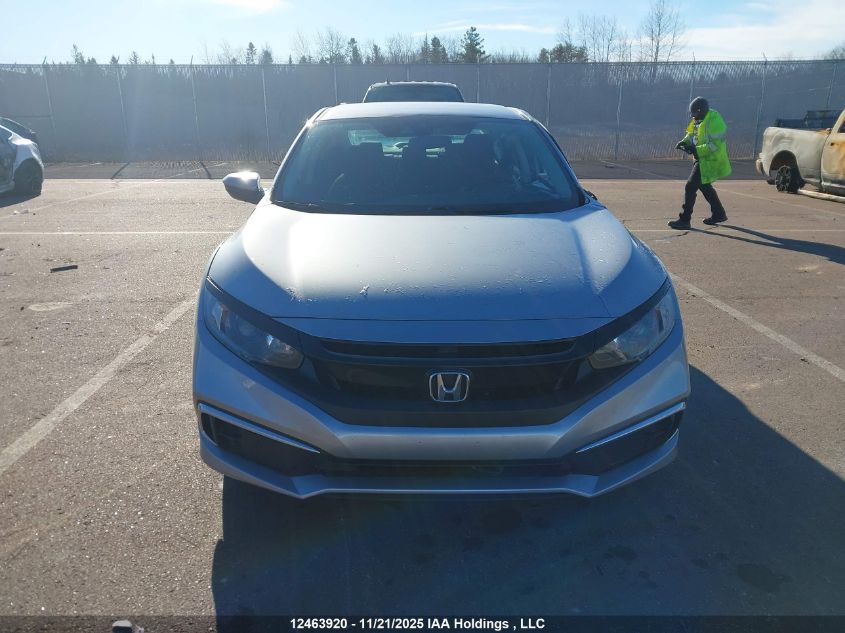 2021 Honda Civic Lx VIN: 2HGFC2F53MH006037 Lot: 12463920