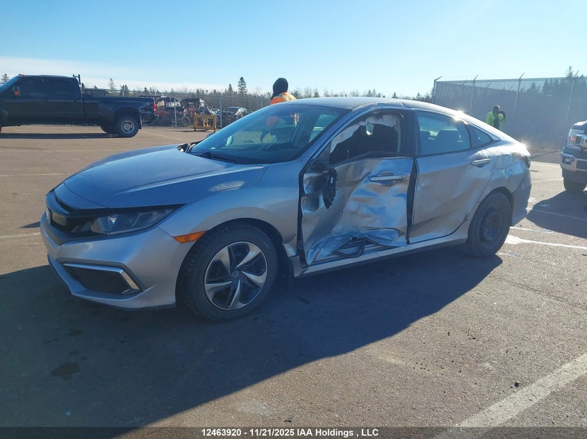 2021 Honda Civic Lx VIN: 2HGFC2F53MH006037 Lot: 12463920