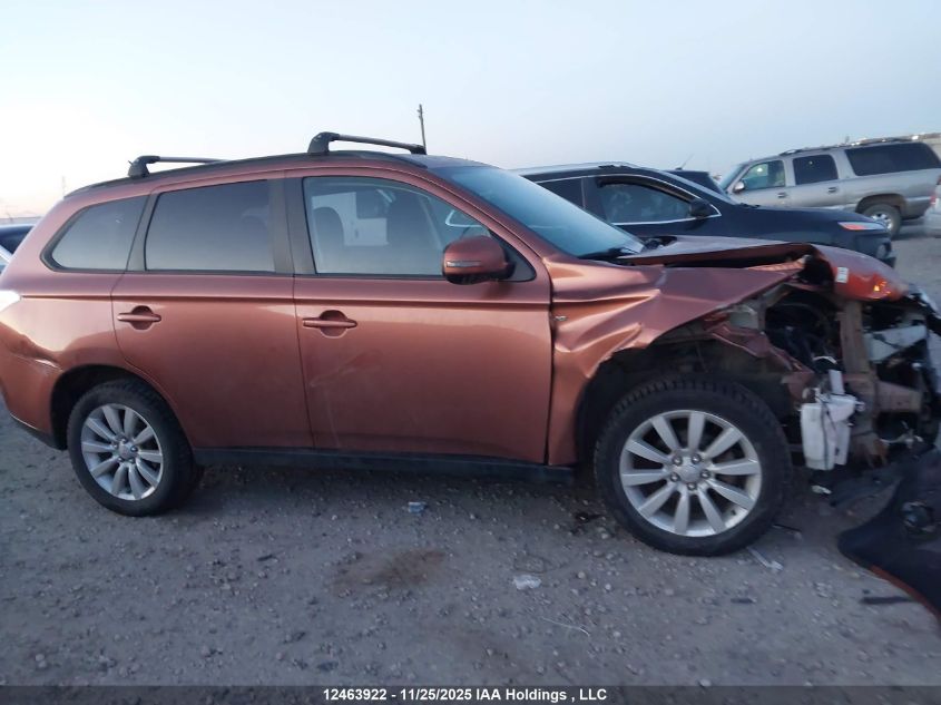 2014 Mitsubishi Outlander Se VIN: JA4JZ3AX6EZ603216 Lot: 12463922