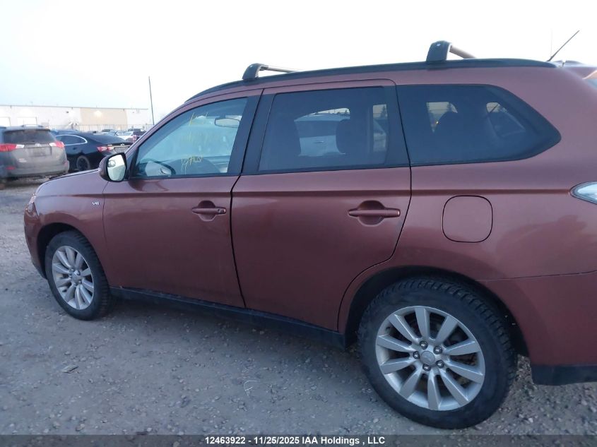 2014 Mitsubishi Outlander Se VIN: JA4JZ3AX6EZ603216 Lot: 12463922