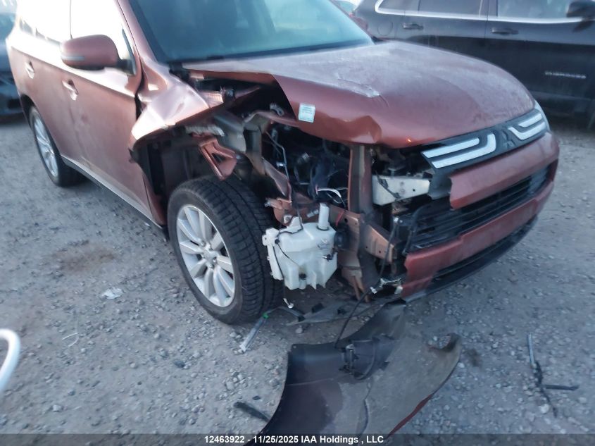 2014 Mitsubishi Outlander Se VIN: JA4JZ3AX6EZ603216 Lot: 12463922