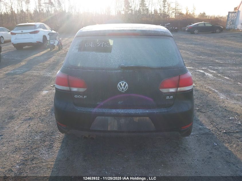 2012 Volkswagen Golf 2.5L Comfortline/2.5L Highline/2.5L Sportline/2.5L Trendline VIN: WVWCA7AJ3CW008590 Lot: 12463932