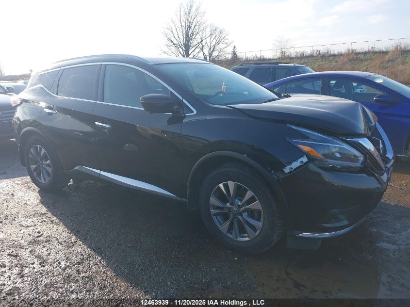 2018 Nissan Murano Midnight Edition/Platinum/Sl/Sv VIN: 5N1AZ2MH4JN139862 Lot: 12463939