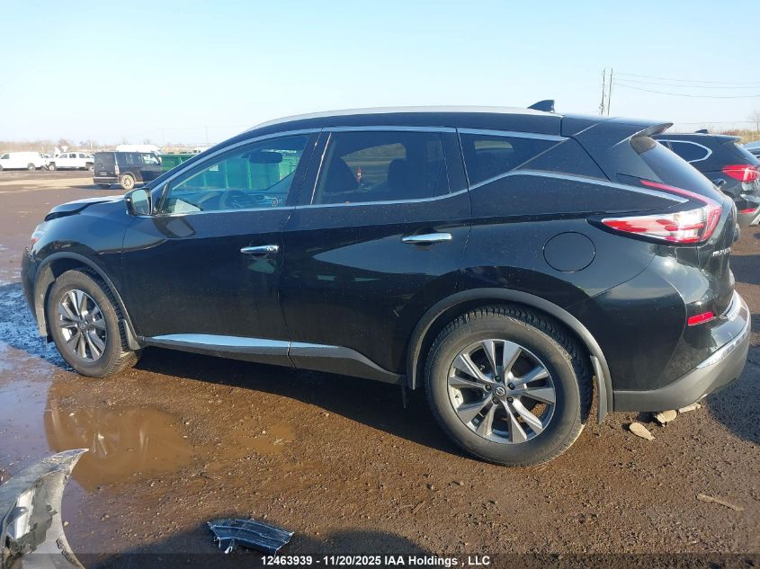 2018 Nissan Murano Midnight Edition/Platinum/Sl/Sv VIN: 5N1AZ2MH4JN139862 Lot: 12463939