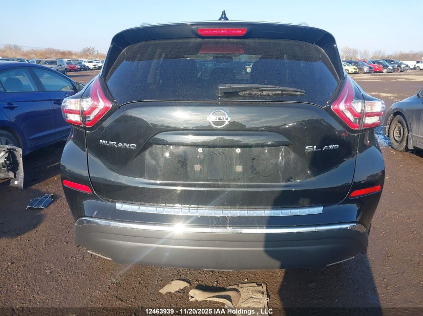2018 Nissan Murano Midnight Edition/Platinum/Sl/Sv VIN: 5N1AZ2MH4JN139862 Lot: 12463939