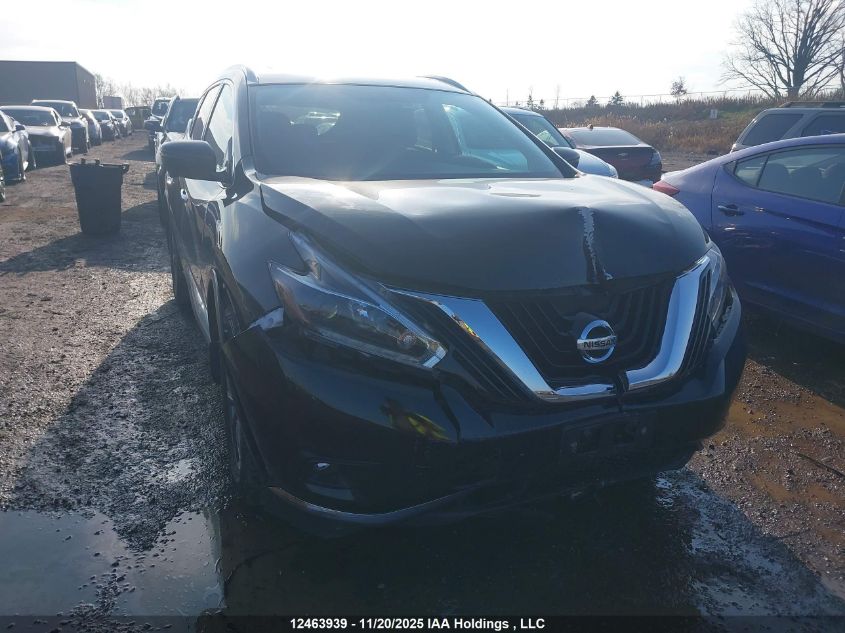 2018 Nissan Murano Midnight Edition/Platinum/Sl/Sv VIN: 5N1AZ2MH4JN139862 Lot: 12463939